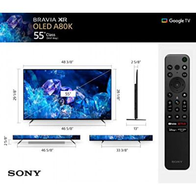 Sony OLED 55 inch BRAVIA XR A80K Series 4K Ultra HD TV(тээвэр орсон)