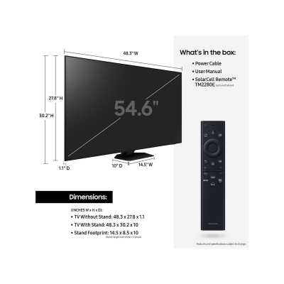 55”  QN85B Samsung Neo QLED 4K Smart TV (2022)(тээвэр орсон)