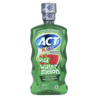 ACT, Kid's, Anticavity Fluoride Rinse, Alcohol Free, Wild Watermelon, 16.9 fl oz (500 ml)
