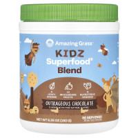 Amazing Grass, Kidz Superfood® Blend, Outrageous Chocolate, 6.35 oz (180 g)