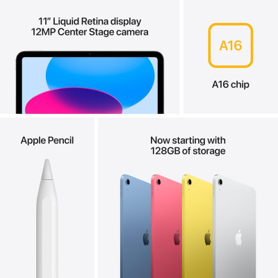 Apple 11" iPad A16 Chip 11th gen 2025