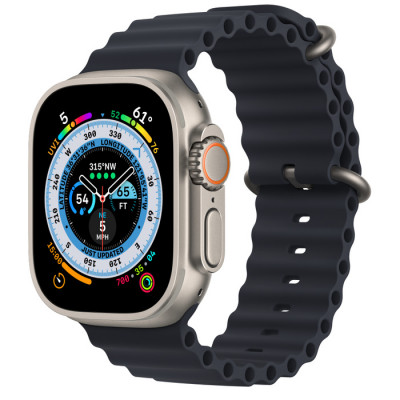 Apple Watch Ultra Titanium case with Ocean band