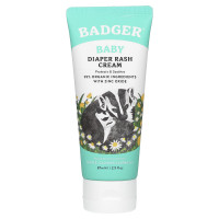 Badger, Baby Diaper Rash Cream, Calendula, 2.9 fl oz (87 ml)