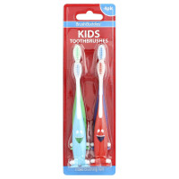 Brush Buddies, Kids Toothbrushes, Soft , 4 Pack