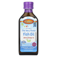 Carlson, Kid's, Norwegian, The Very Finest Fish Oil, Natural Mixed Berry, 800 mg, 6.7 fl oz (200 ml)