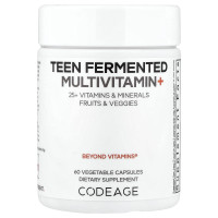 Codeage, Teen Fermented Multivitamin+, 60 Vegetable Capsules