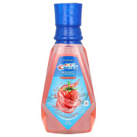Crest, Kids, Anticavity Fluoride Rinse, Alcohol Free, Strawberry Rush, 16.9 fl oz (500 ml)