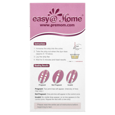 Easy@Home, Pregnancy Test, 20 Tests
