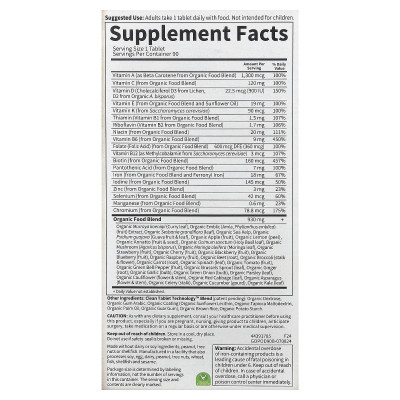 Garden of Life, Organics, Prenatal Once Daily, 90 Vegan Tablets