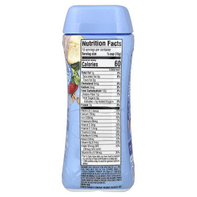 Gerber, Cereal for Toddler, Grain & Grow, Hearty Bits MultiGrain, 12+ Months, Banana, Apple, Strawberry, 8 oz (227 g)