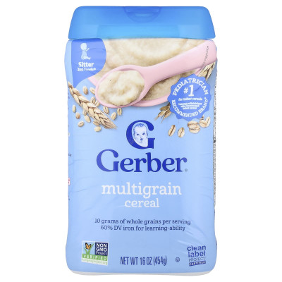 Gerber, Multigrain Cereal, 2nd Foods, 16 oz (454 g)