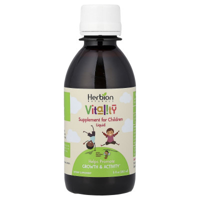 Herbion Naturals, Vitality Supplement For Children, With Natural Honey, 5 fl oz (150 ml)