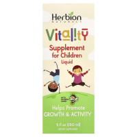 Herbion Naturals, Vitality Supplement For Children, With Natural Honey, 5 fl oz (150 ml)