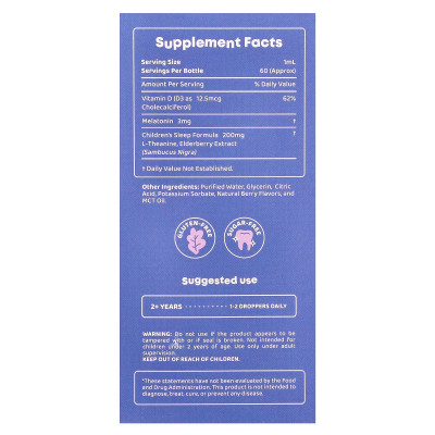 JoySpring, Sleepberry, 2 fl oz (60 ml)