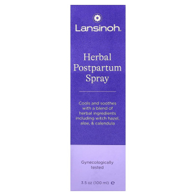 Lansinoh, Herbal Postpartum Spray, 3.5 oz (100 ml)