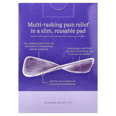 Lansinoh, Hot & Cold Postpartum Therapy Packs, 2 Reusable Packs & 12 Disposable Sleeves
