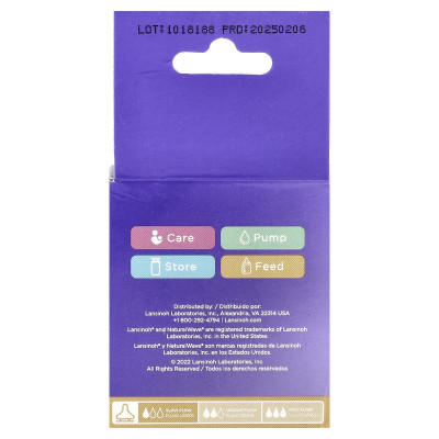 Lansinoh, NaturalWave® Nipples, Slow Flow, 2 Nipples