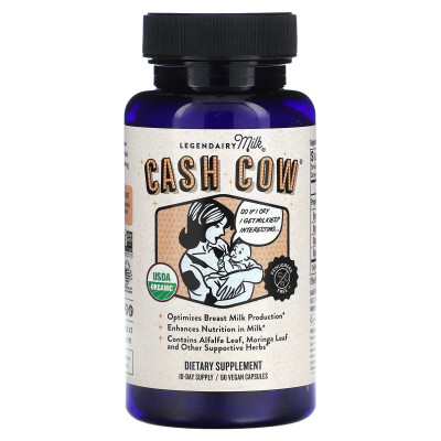 Legendairy Milk, Cash Cow®, 60 Vegan Capsules