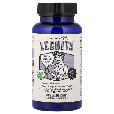 Legendairy Milk, Lechita®, 60 Vegan Capsules