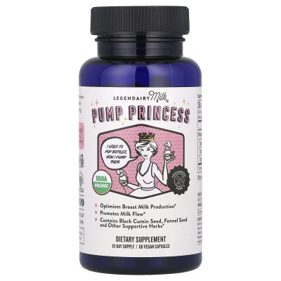 Legendairy Milk, Pump Princess, 60 Vegan Capsules