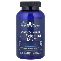 Life Extension, Children's Formula, Life Extension Mix™, Natural Berry, 120 Chewable Tablets