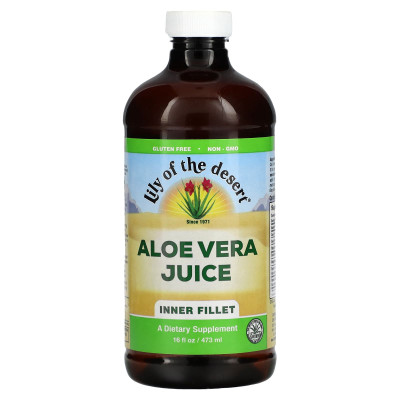 Lily of the Desert, Aloe Vera Juice, Inner Fillet, 16 fl oz (473 ml)