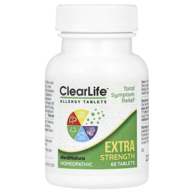 MediNatura, ClearLife™ Allergy Tablets, 60 Tablets