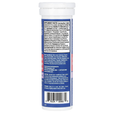 Mommy's Bliss, Postnatal Lactation Hydration Drink Tablets, Berry Acai, 10 Effervescent Tablets