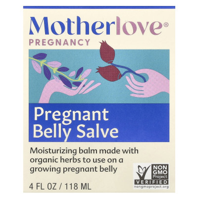 Motherlove, Pregnancy, Pregnant Belly Salve, 4 fl oz (118 ml)
