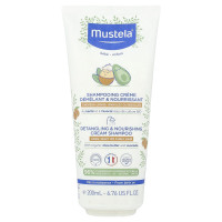 Mustela, Baby, Detangling & Nourishing Cream Shampoo, Long, Wavy or Curly Hair, 6.76 fl oz (200 ml)