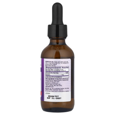 Natrol, Liquid Melatonin, Berry, 1 mg, 2 fl oz (60 ml)