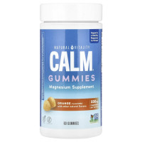 Natural Vitality, CALM®, Magnesium Gummies, Orange, 60 Gummies (82.5 mg per Gummy)