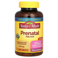 Nature Made, Prenatal Folic Acid, 250 Tablets