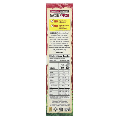 Nature's Path, EnviroKidz, Organic Turtle Splash Cereal, Strawberry Chocolate, 10 oz (284 g)