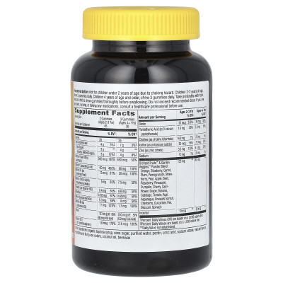 Nature's Way, Alive! Kids, Premium Gummy Multivitamin, Cherry, Grape & Orange, 90 Gummies