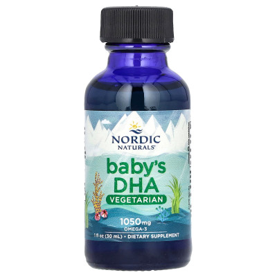 Nordic Naturals, Baby's DHA, Vegetarian, 1,050 mg, 1 fl oz (30 ml)