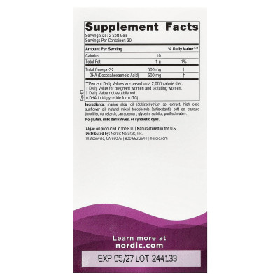Nordic Naturals, Prenatal DHA, 60 Soft Gels (250 mg per Soft Gel)