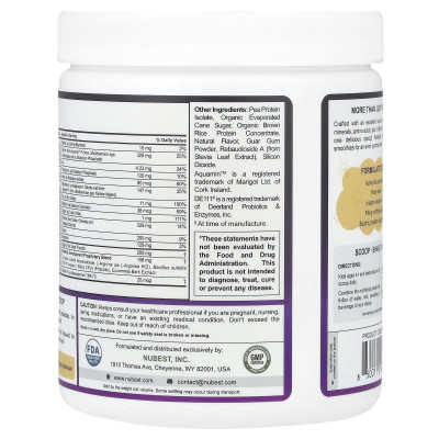 NuBest, Nubest Tall®, Growth Protein Powder, For Kids & Teens 4 +, Vanilla, 7.76 oz (220 g )