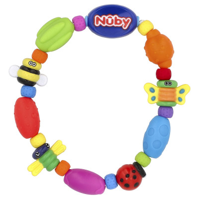 Nuby, Bug-a-Loop Teether, 3 + Months, 1 Teether