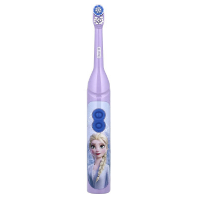Oral-B, Battery Toothbrush, Soft, 3+ Years, Disney Frozen II, 1 Toothbrush
