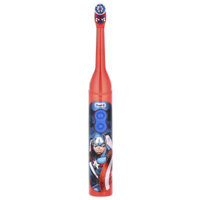 Oral-B, Battery Toothbrush, Soft, 3+Years, Marvel Avengers, 1 Toothbrush