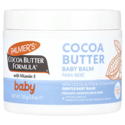 Palmer's, Baby, Cocoa Butter Formula® with Vitamin E, Cocoa Butter Baby Balm, 3.5 oz (100 g)