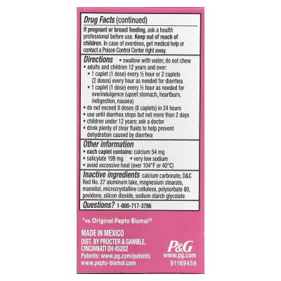 Pepto Bismol, Pepto Bismol® Ultra, 24 Caplets