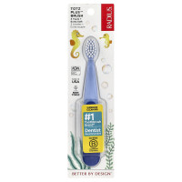 RADIUS, Totz Plus™ Brush, 3 Years +, Extra Soft, Blue, 1 Toothbrush