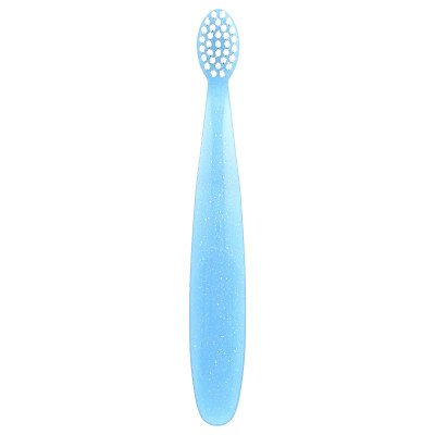RADIUS, Totz® Toothbrush, 18 + Months, Extra Soft, Light Blue Sparkle, 1 Toothbrush