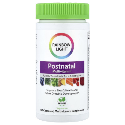 Rainbow Light, Postnatal Multivitamin, 120 Capsules
