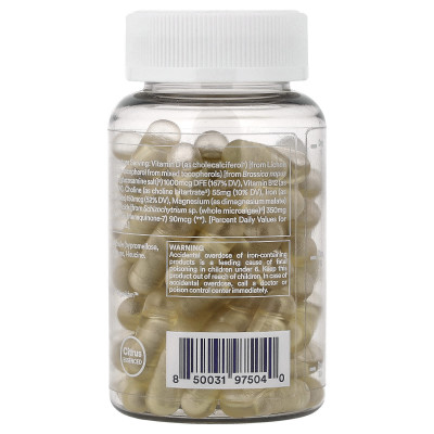 Ritual, Essential for Women, Prenatal Multivitamin, Citrus, 60 Vegan Capsules