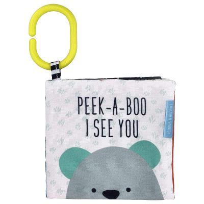 Sassy, Peek-A-Boo Activity Book, 0+ Months, 1 Count