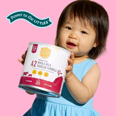 Serenity Kids, A2, Grass Fed Whole Milk Toddler Formula, For Tots 12-36 Months, 21 oz (595 g)