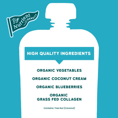 Serenity Kids, Dairy-Free Smoothie + Collagen, Berry Butternut, All Ages 6+ Months, 3.5 oz (99 g)